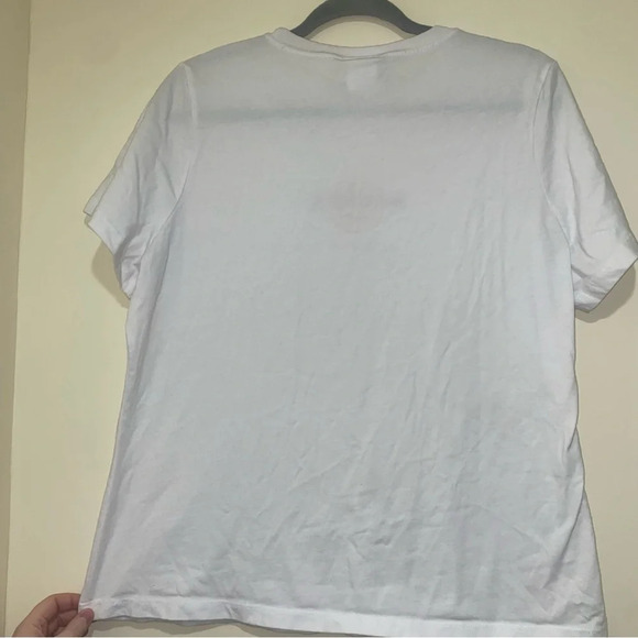 Women’s Hard Rock Cafe Toronto White Simple Logo Screen print  T-shirt Size 2XL - Picture 6 of 12